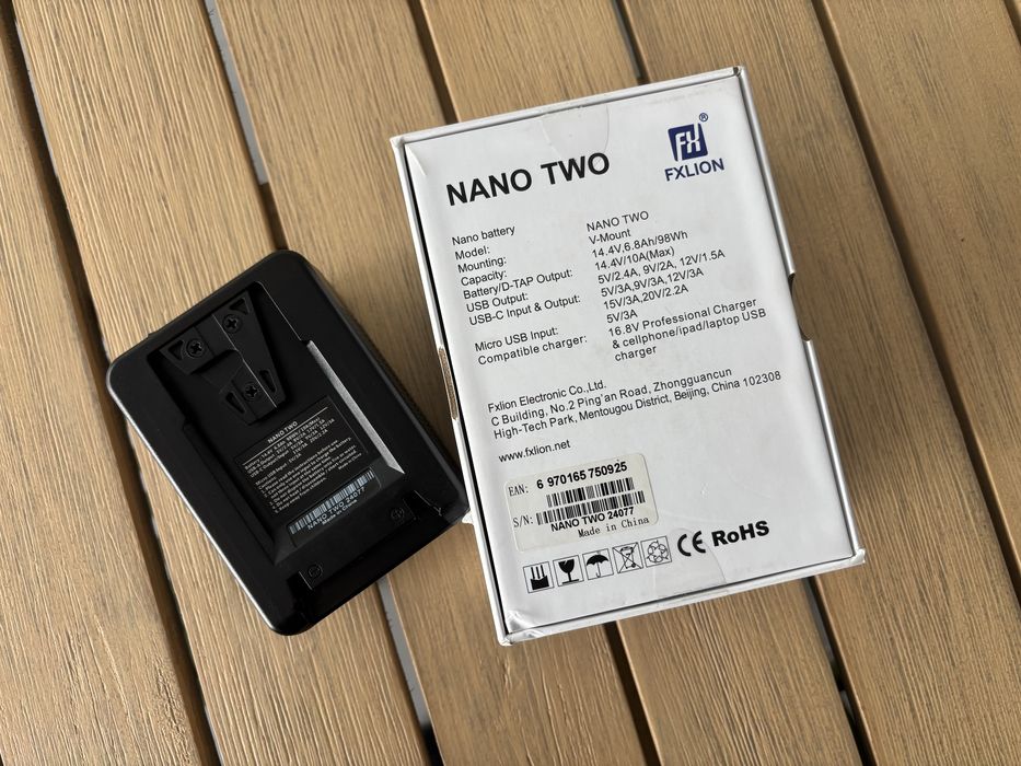 Bateria FXLION Nano two - V-Mount