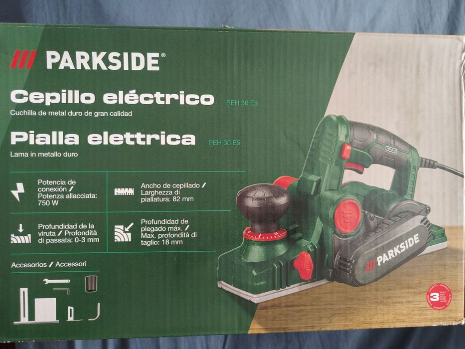 Plaina elétrica Parkside