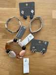 Acessórios Novos da Parfois – 3 Pulseiras + 2 Pares de Brincos