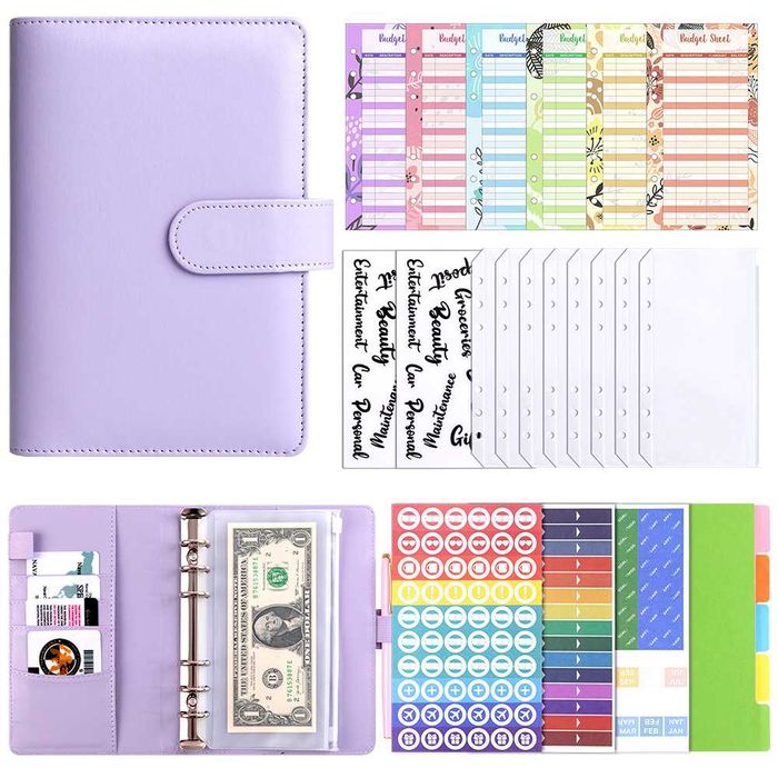 Блокнот органайзер, планер для грошей  з конвертами А6