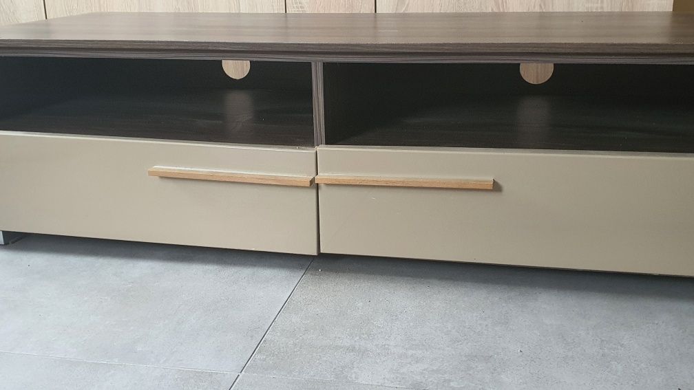 Szafka rtv black red white