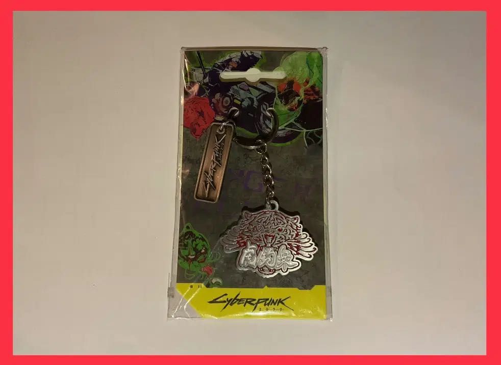 Brelok Breloczek do kluczy Cyberpunk 2077 TYGER CLAWS - NOWY