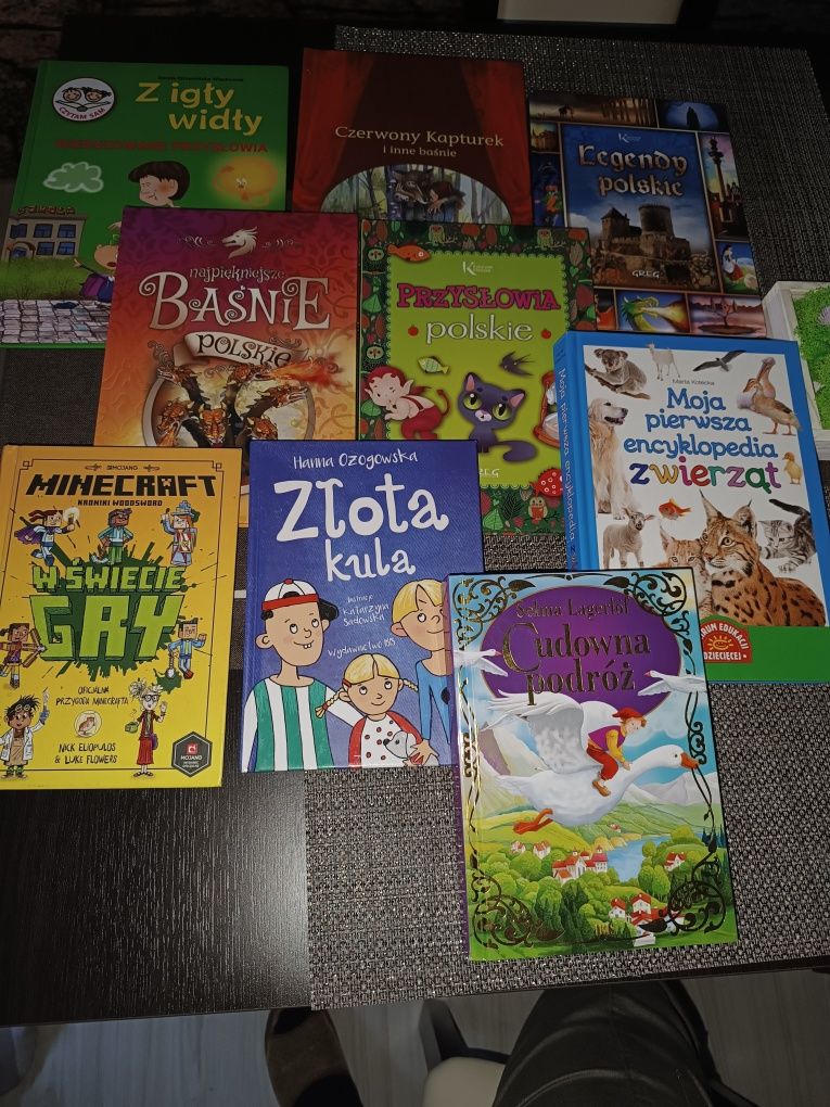 16 książek dla dzieci stan bardzo dobry