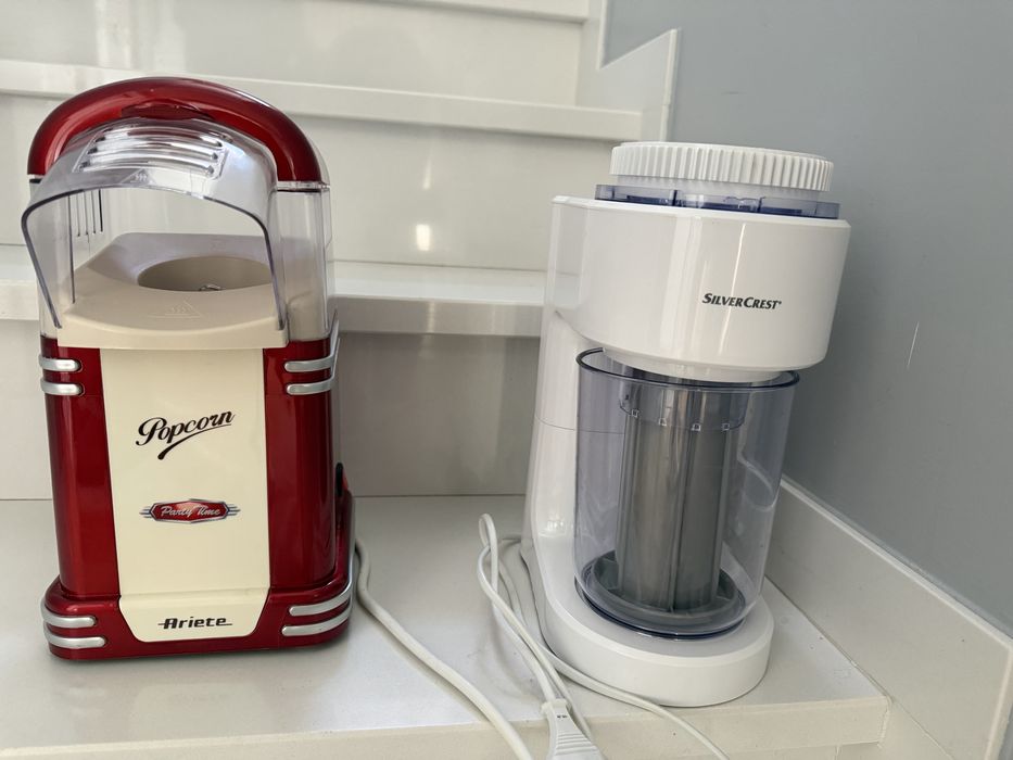 Maquina de Pipocas e Espiralizador de Legumes