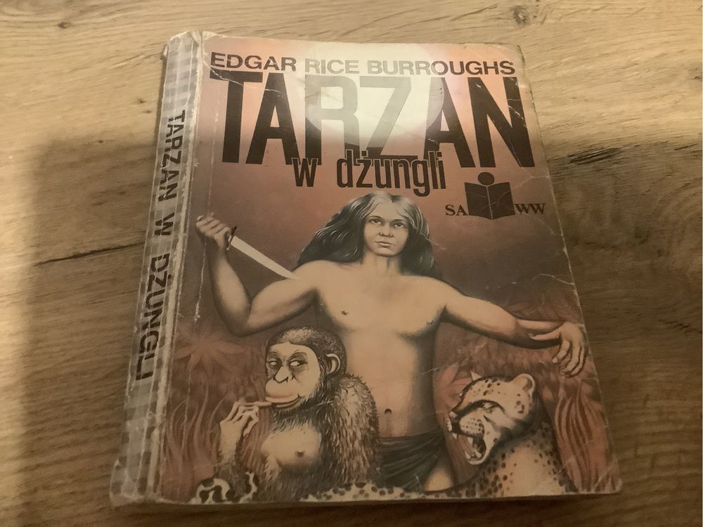 Tarzan w dżungli edgar ręce borroughs