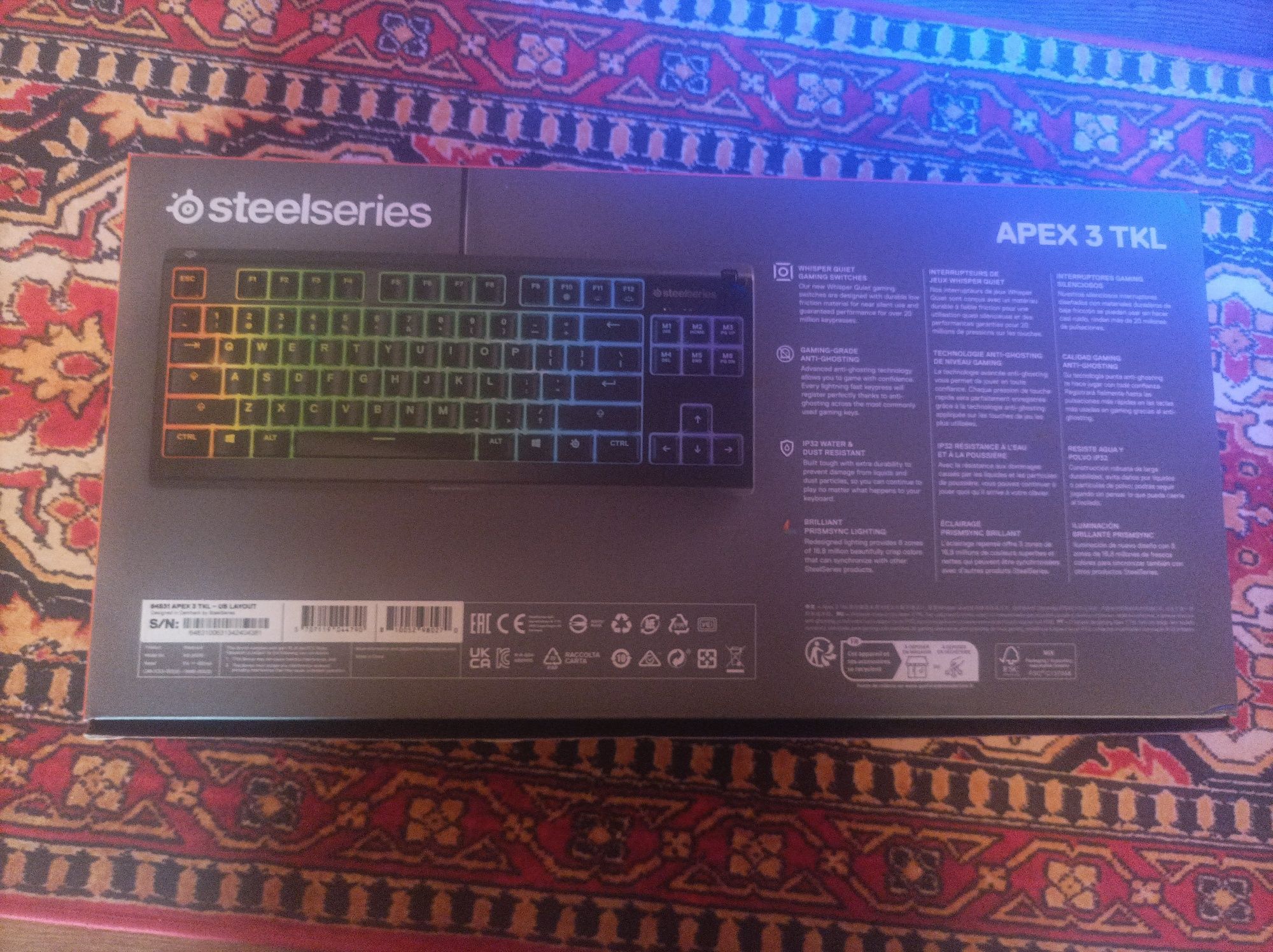 Klawiatura Apex.