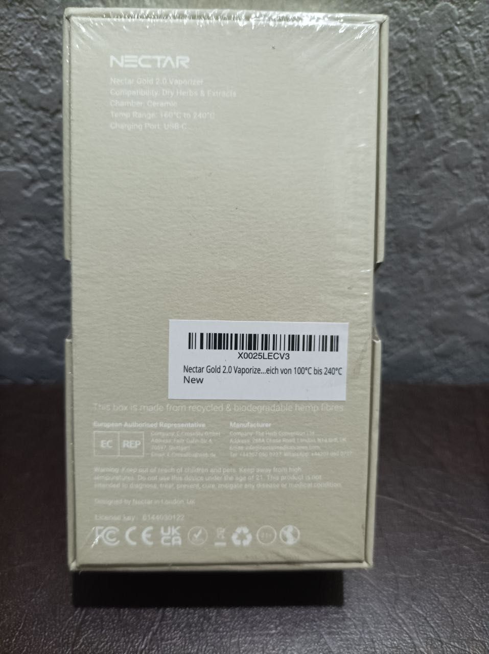 Vaporizer Nectar Gold 2.0