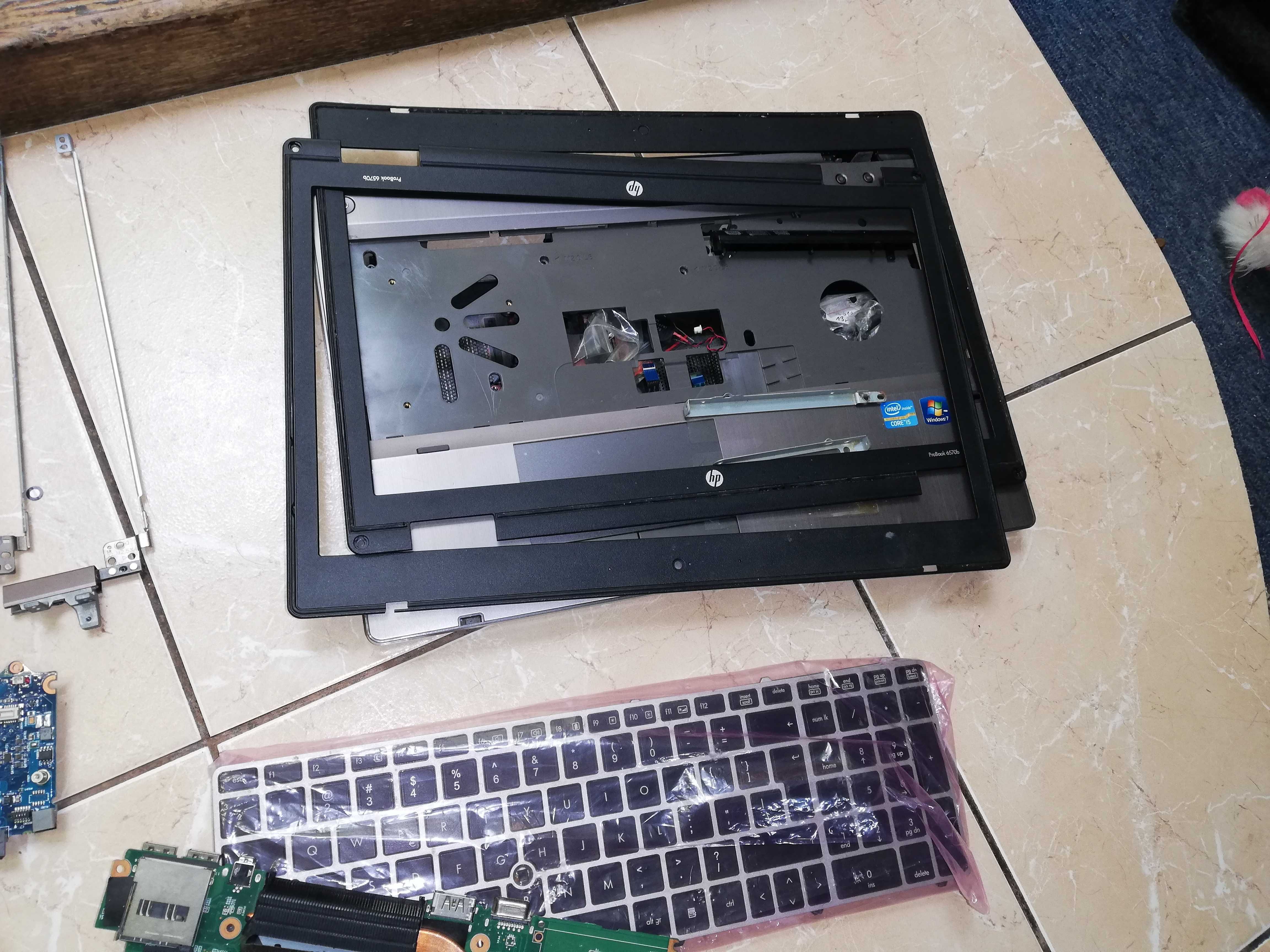 Części HP 6570b 6470b płyty główne taśmy etc.
