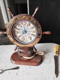 Zegar bosmański z drewna