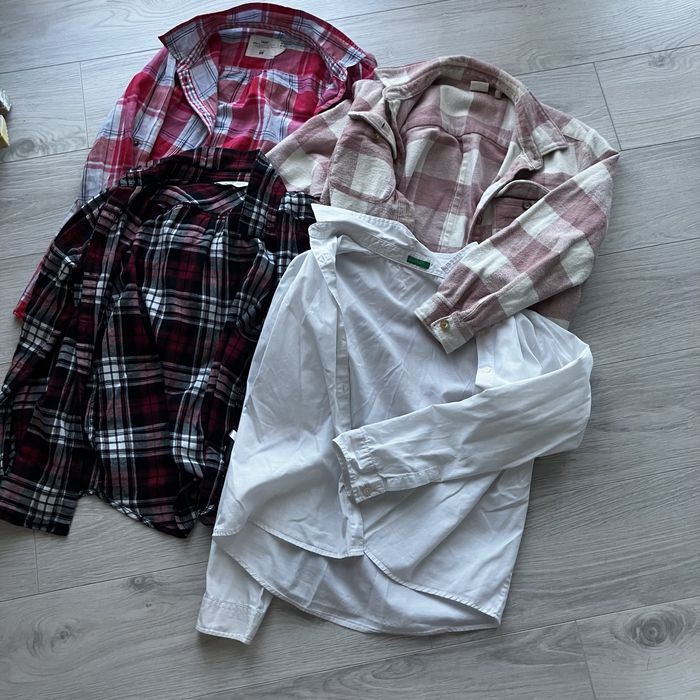 Paka ubranek dla dziewczynki, Benetton, Zara, H&M,