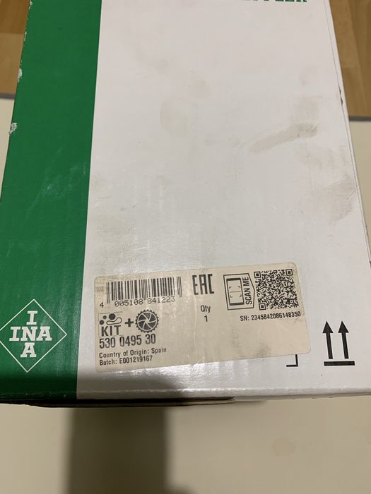 Продам комплект для замены ГРМ на форд Мондео и Фокус 1,4 или 1,6 литр