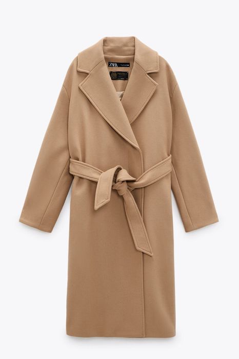Пальто Zara з вовни Manteco