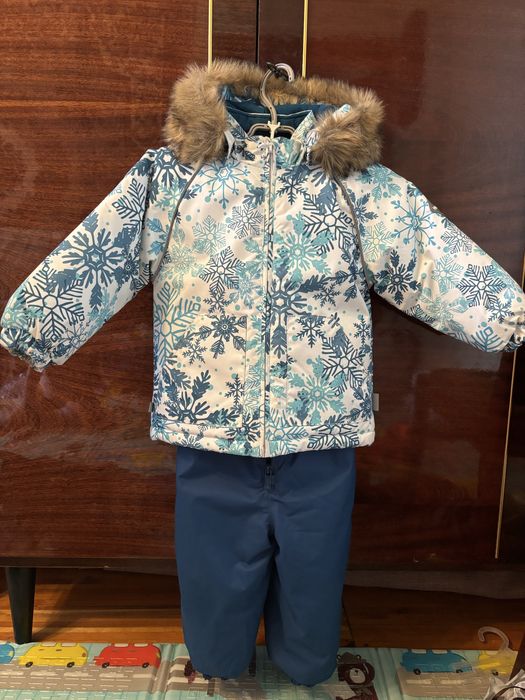 Дитячий зимовий комплект (куртка + напівкомбінезон)