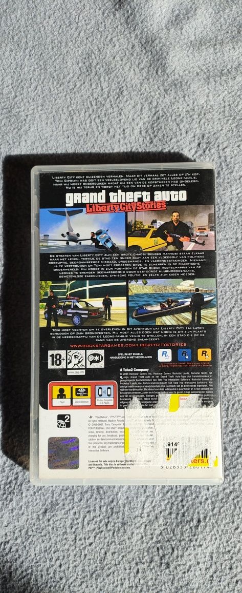 Grand theft auto Liberty City Stories PSP