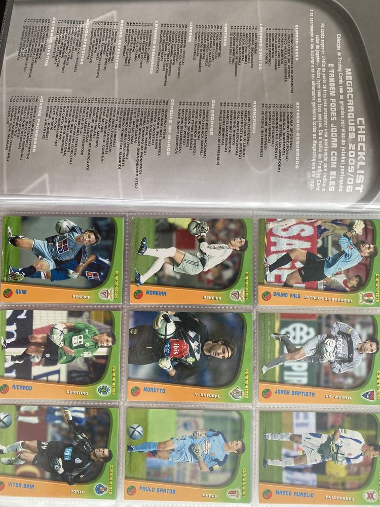 Caderneta de futebol megacraques 2006 completa