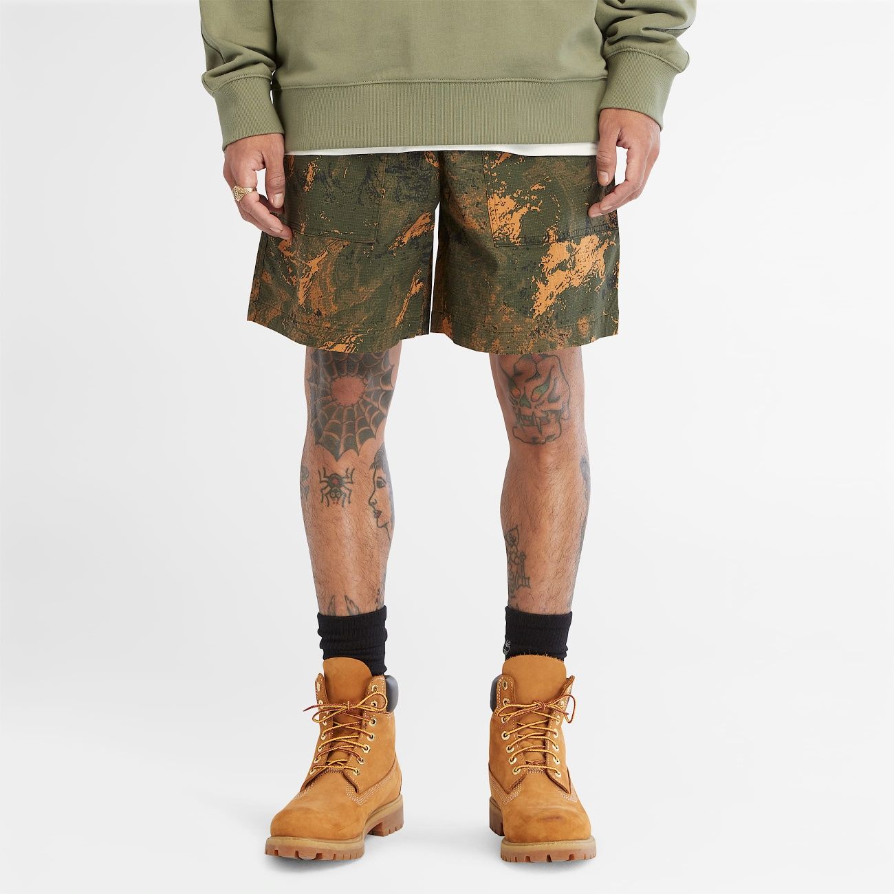 Timberland шорти оригінал All Gender Printed Shorts in Print S M L