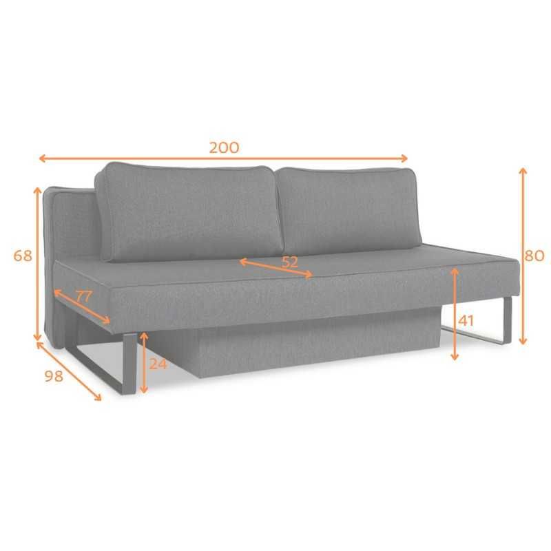 Sofa rozkładana JUVENTUS 200cm producent darmowa dostawa