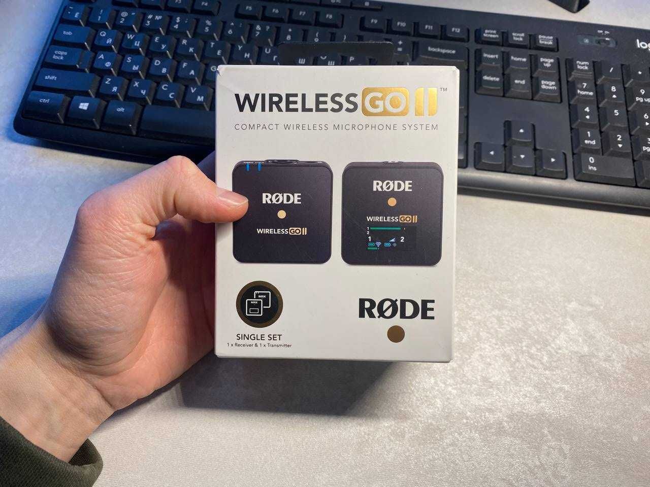 Радіосистема Rode Wireless GO II - нова / запакована