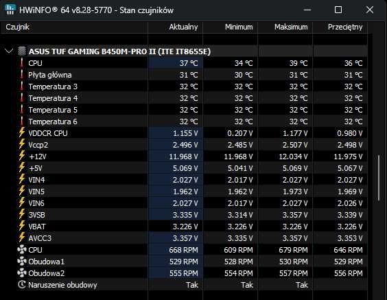 Komputer gamingowy (Ryzen 5 5600/MSI6600XT/16GBRAM3600MHZ/1TB NVME)
