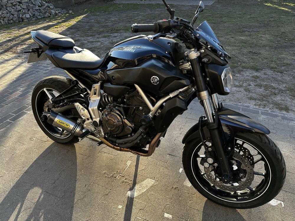 Yamaha mt 07 na A2
