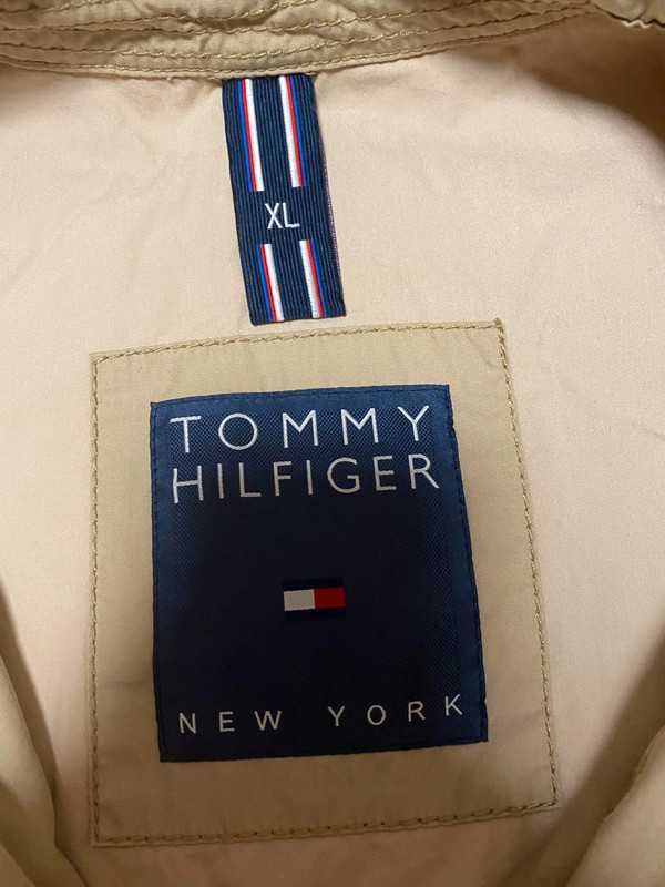 Męska beżowa kurtka Tommy Hilfiger