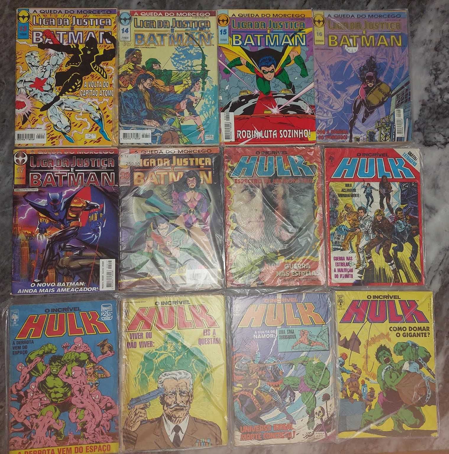Lote 1 BD _ Marvel e DC