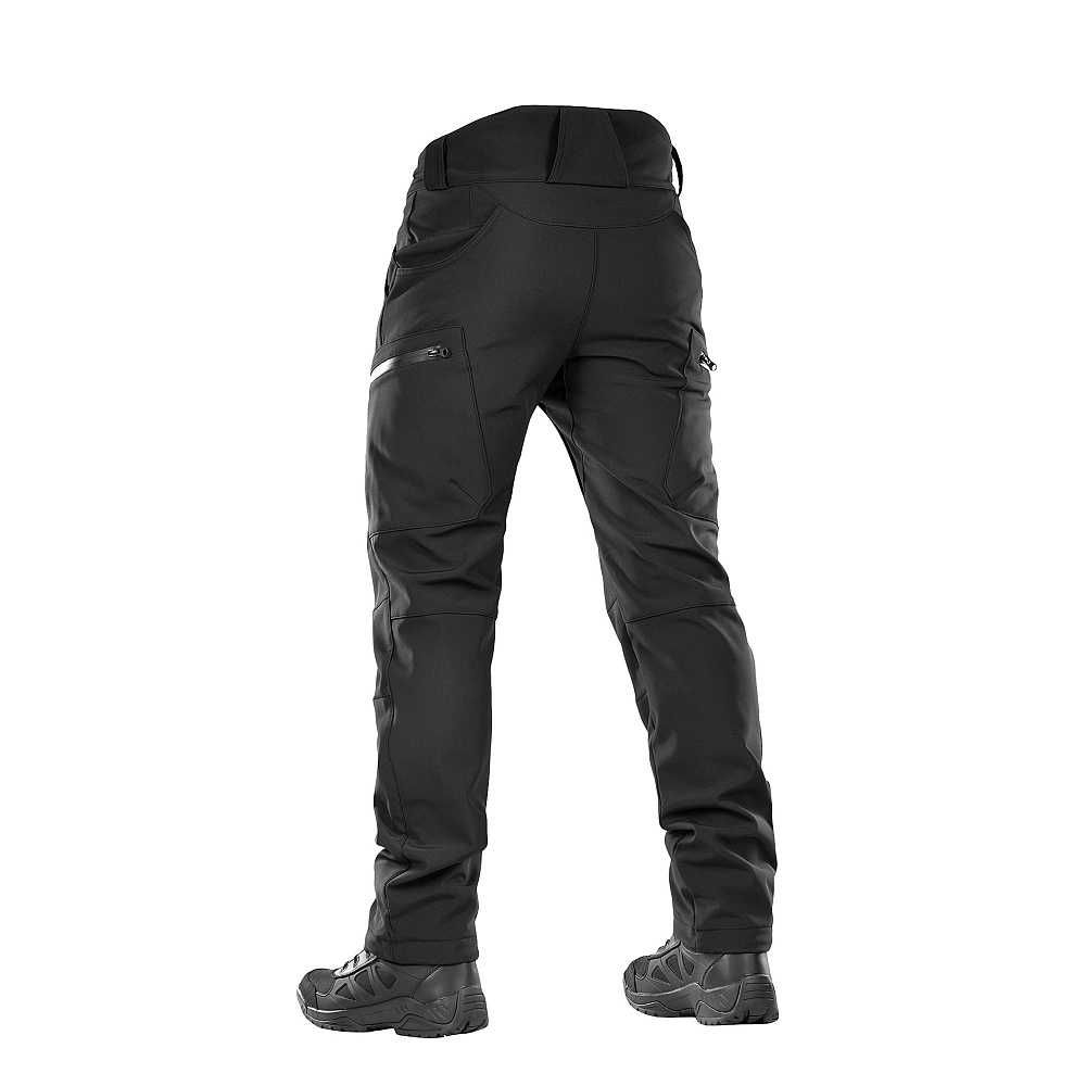 M-Tac штани Soft Shell Winter Black, Coyote