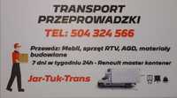 przewóz rzeczy transport przeprowadzki