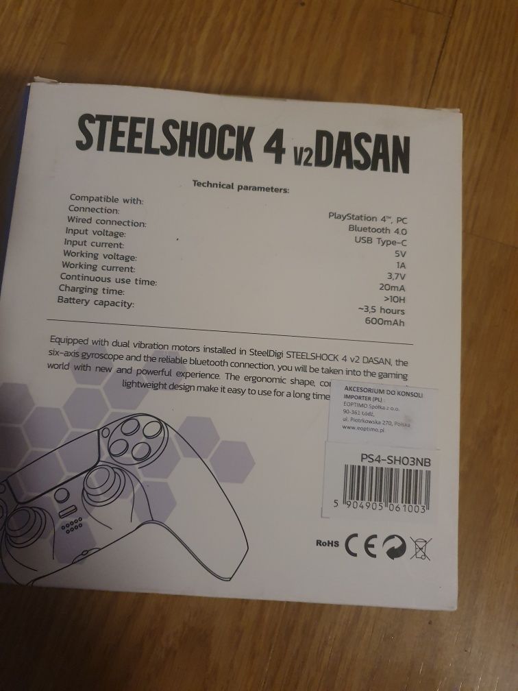 Pad PlayStation 4 SteelDigi STEELSHOCK v2 Dasan PS4