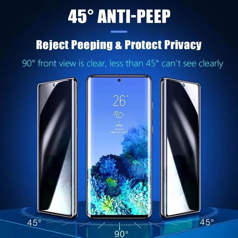 Película Hidrogel Privacidade Devia P/ Samsung / iPhone /Xiaomi/Huawei