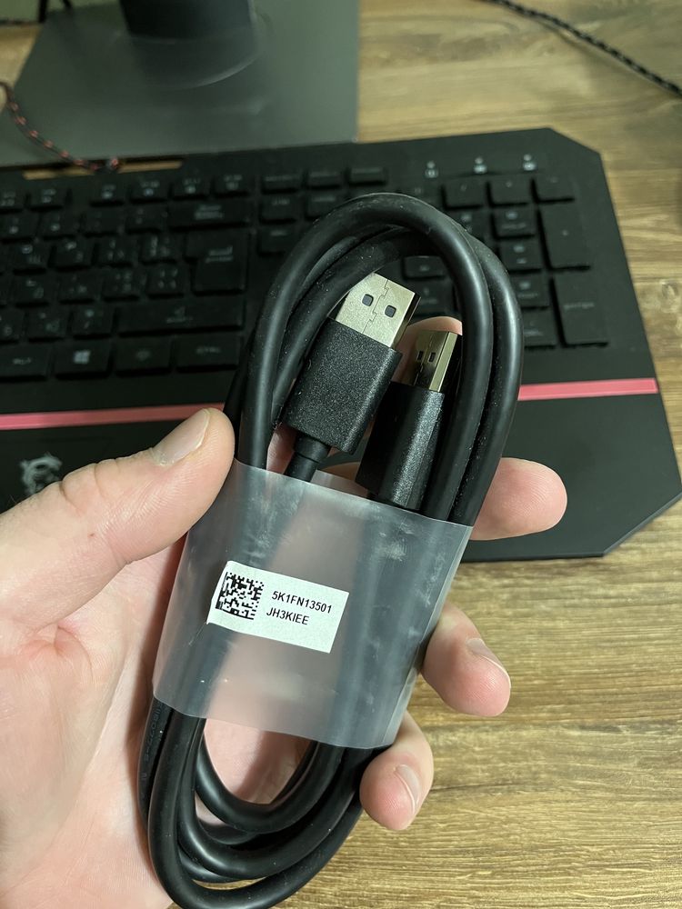 Кабель dell дисплей port 5k1fn15501 dp-dp