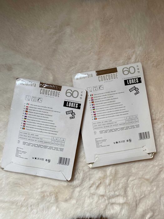 Rajstopy damskie beżowe visone 60 den microfibra  3-M  Lores nowe