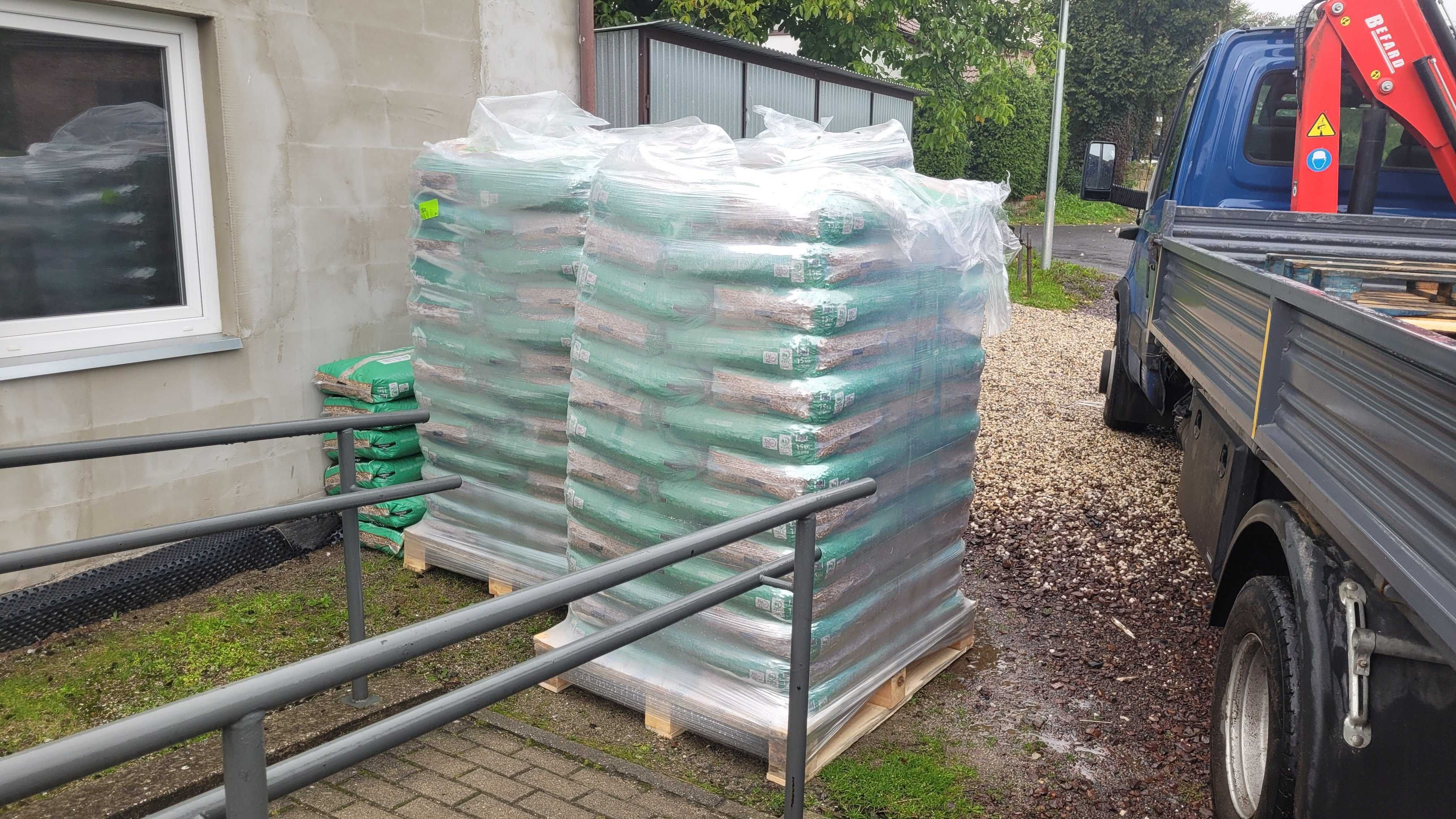 Pellet drewniany 6mm Jelenia-Góra transport, 4,6kWh/kg cena za tonę!!!