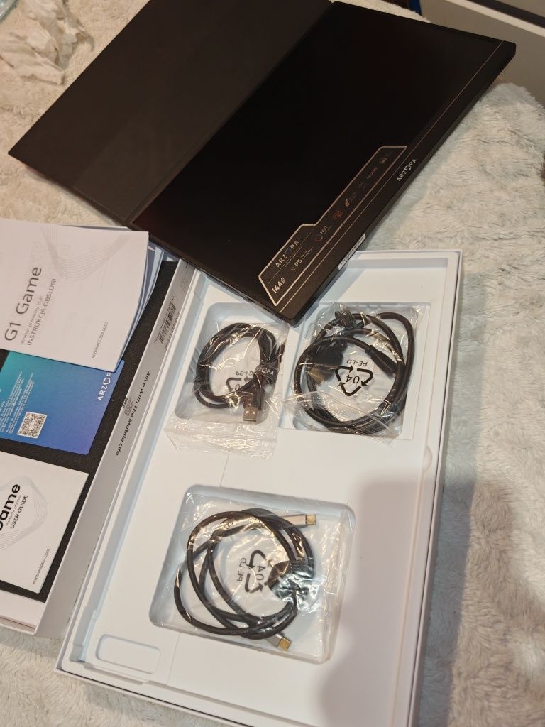 Monitor ARZOPA G1 Game 16.1" 1920x1080px IPS 144Hz Gwarancja 3 lata