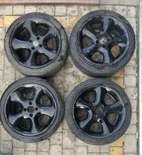 Felgi 16” 4x100 z oponami (dwie dobre)