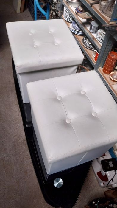 Bancos baús com arrumação