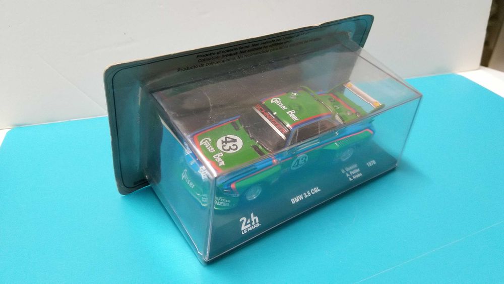 BMW 3.5 CSL #43: 24h Le Mans 1976 - Miniatura IXO Collections esc 1/43
