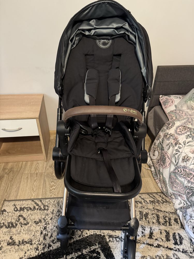 Cybex priam 4.0 rose gold deep black okazja!!
