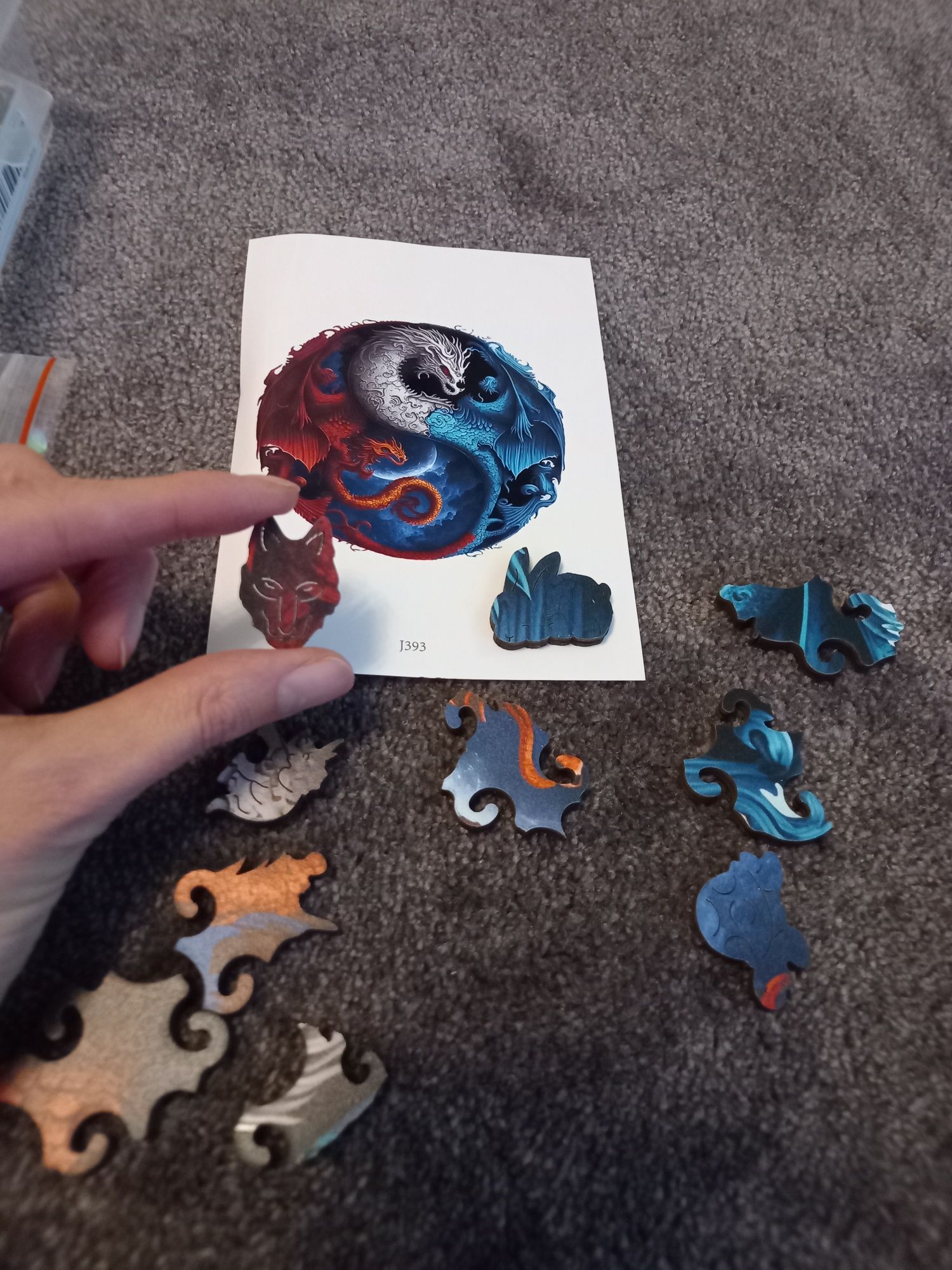 Puzzle drewniane duże A3 idealne na prezent