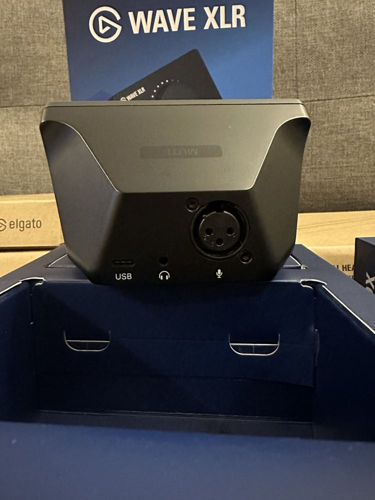 Elgato Elevate Your Full XLR Setup z przewodem XLR - czarny
