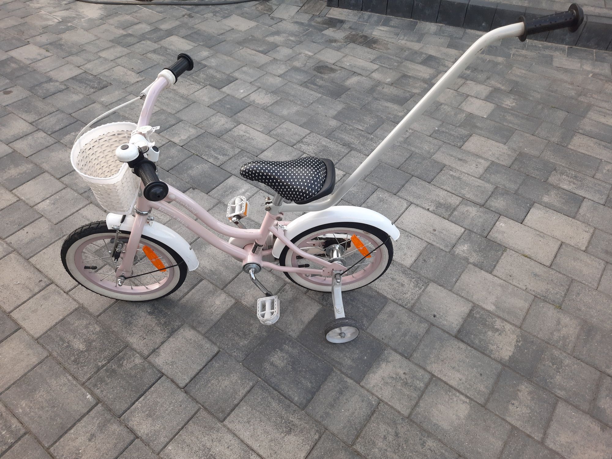 Rowerek  dziecięcy dla dziewczynki sun boby Heart Bike  14"