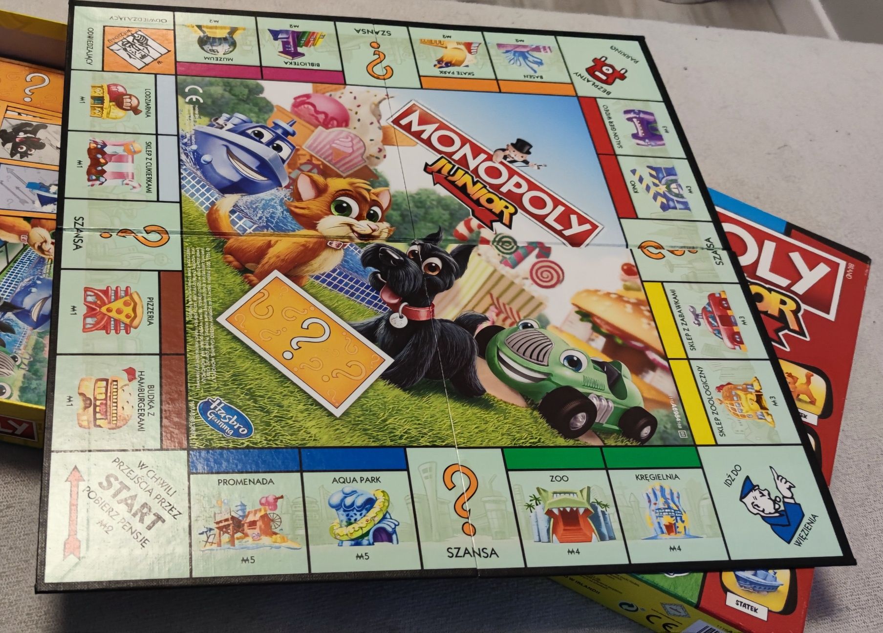 Gra planszowa Monopoly junior Hasbro Gaming