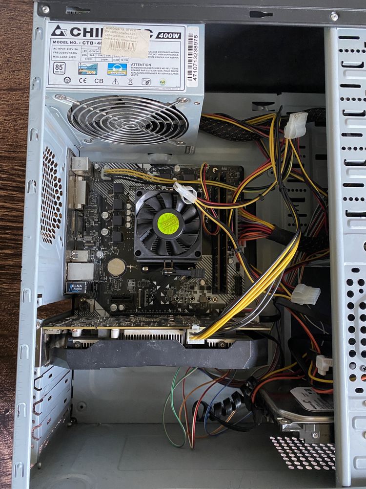 Шустрый Игровой Настольный ПК/Озу-16гб/GTX-1050/Ryzen-5/ssd120