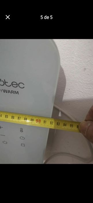 Vendo aquecedor potência 2000w
