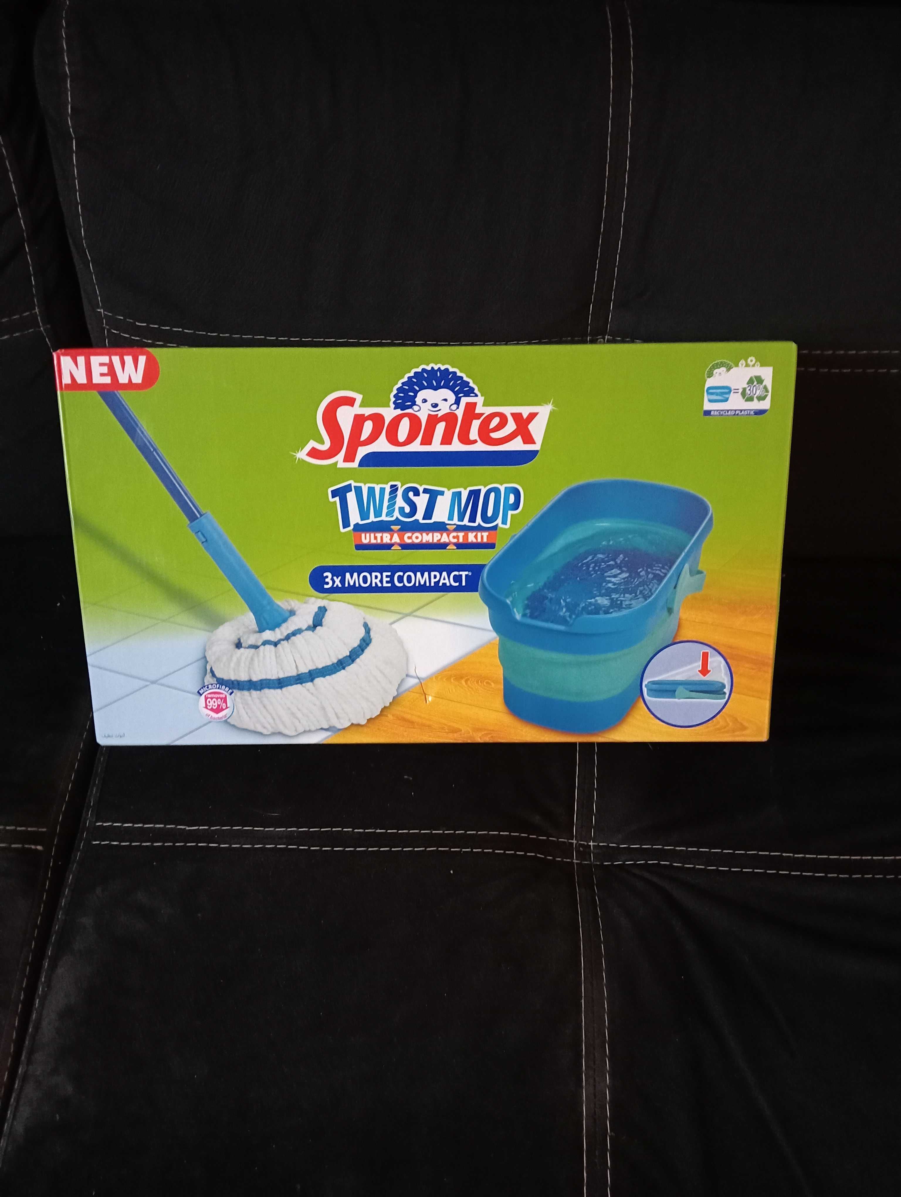 Spontex Twist Mop Ultra Compact Kit nowy