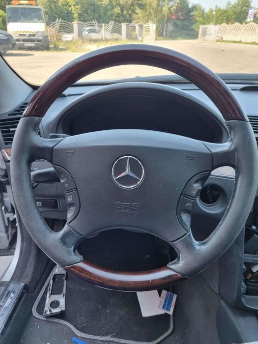 MERCEDES W220 LIFT KIEROWNICA DREWNO