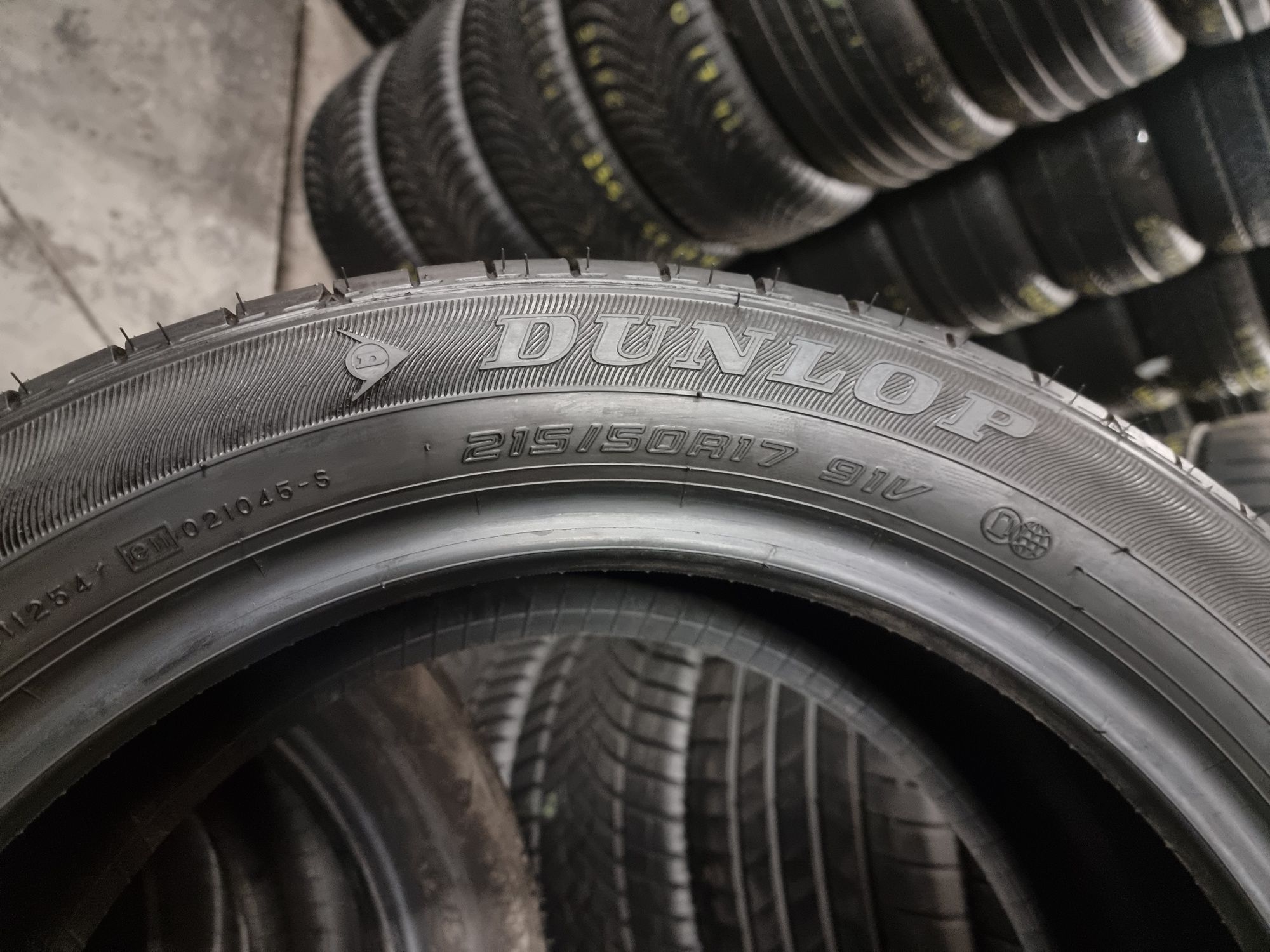 Шини Літні 215х50хR17 Dunlop Enasave EC300 4 ШТ НОВІ ШИНИ