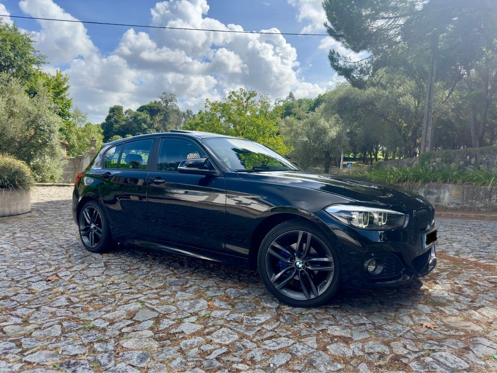 Bmw 116d sport line automático com Pack M