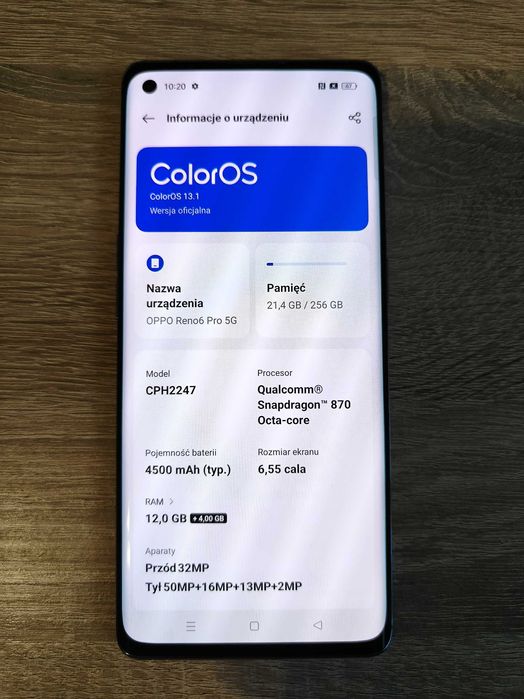Telefon OPPO Reno6 PRO
