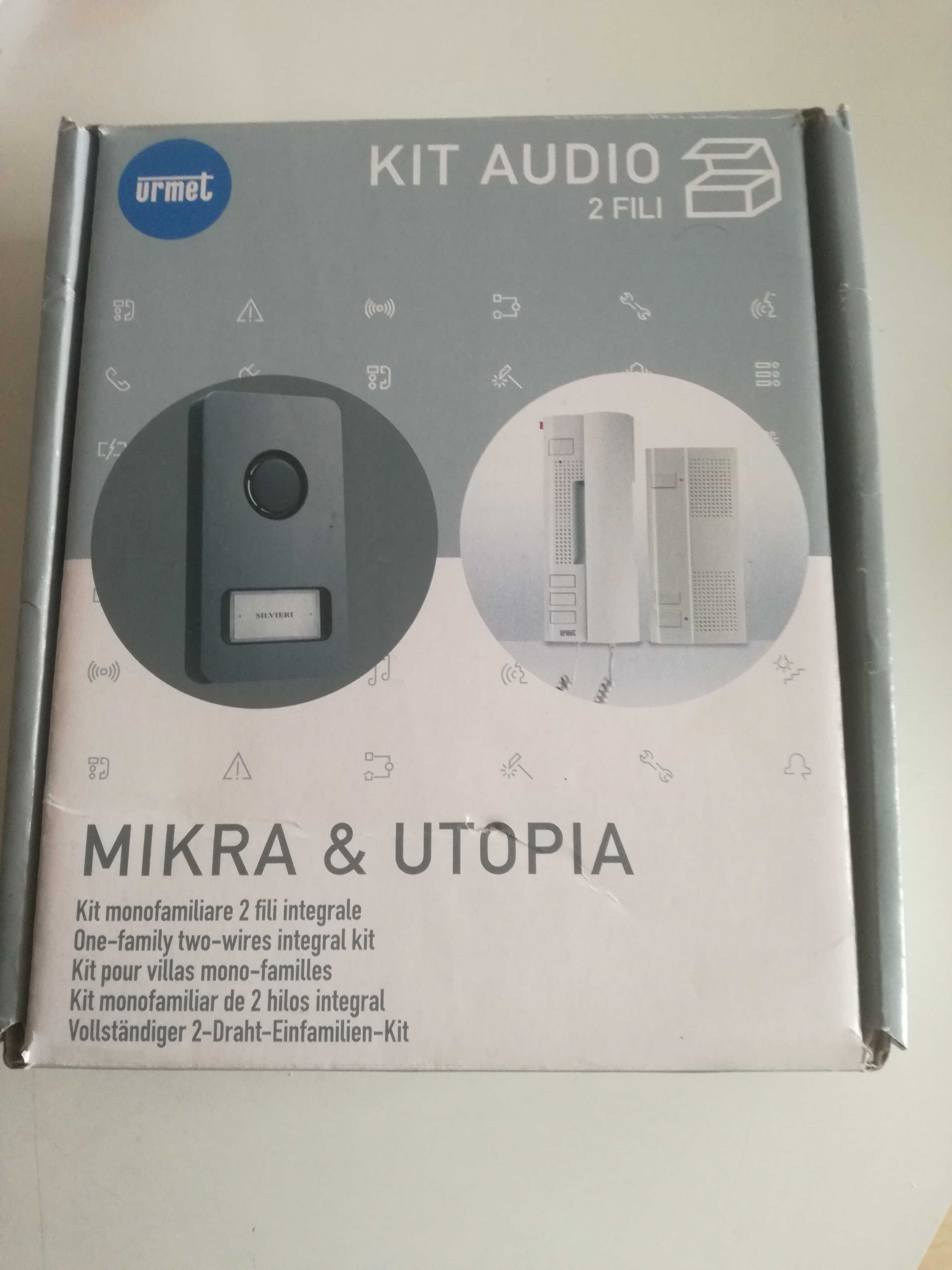 Kit audio Mikra e Utopia 1122/31 novo.